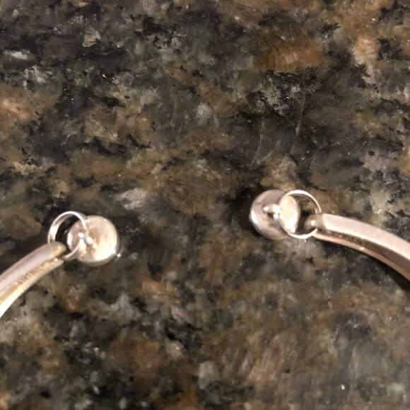 Hand crafted Bracelet Flatware Rogers & Bros Daybreak Elegant Lady Earrings - Picture 6 of 8